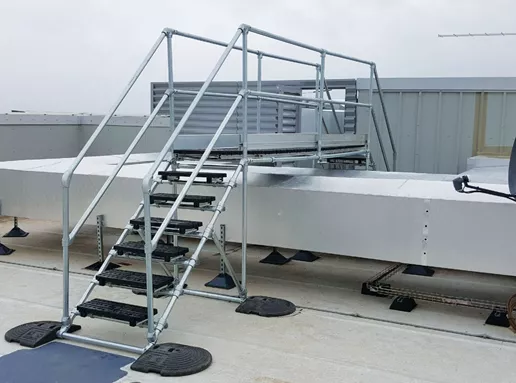 step over platforms| roof crossovers | roof access systems| roof safety system